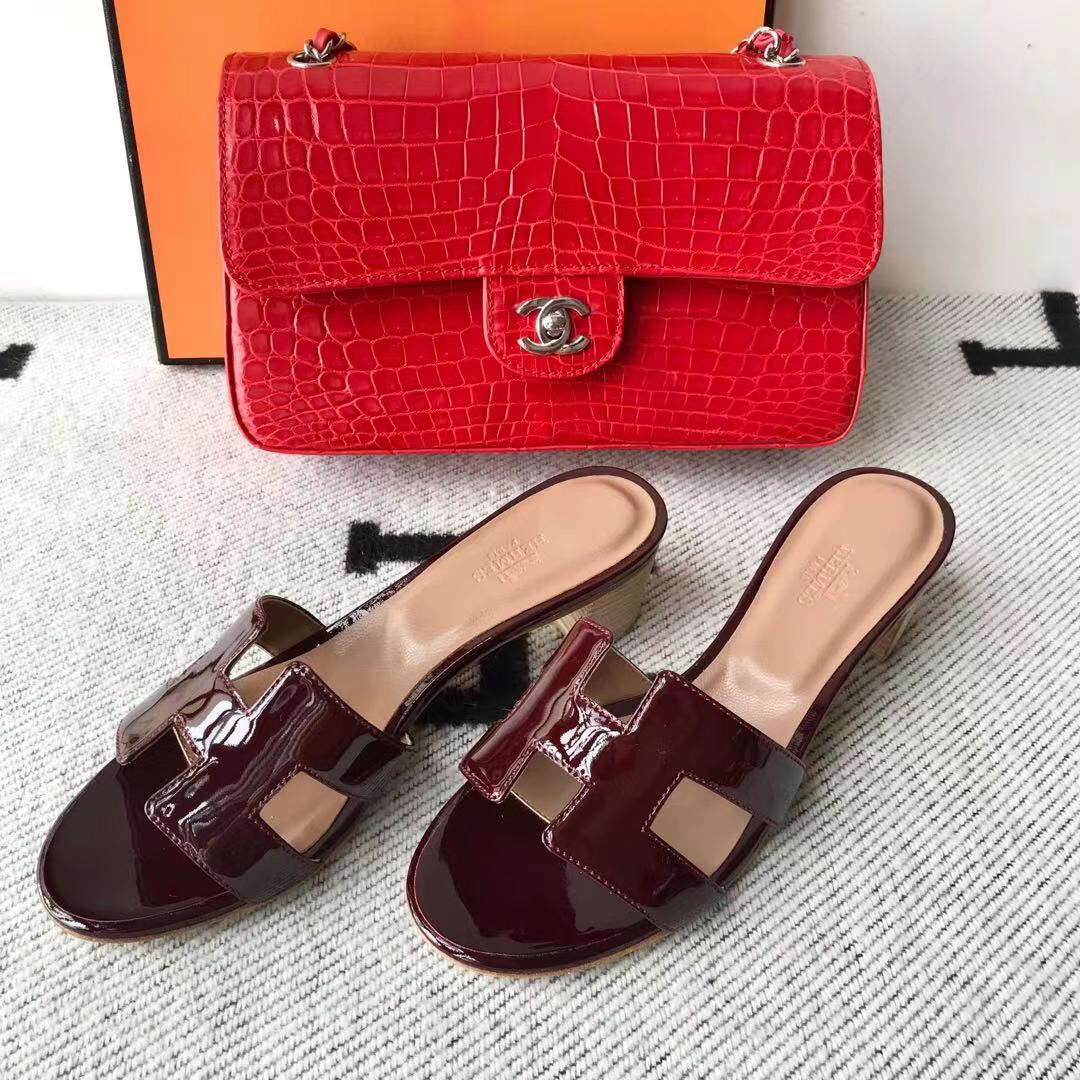 에르메스 올수공 오아시스 슬리퍼 샌들 페이던트 10